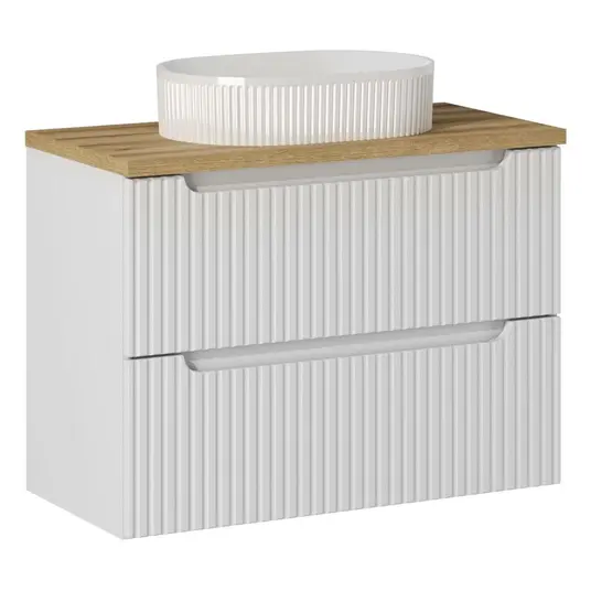 Baldų komplektas 80 cm su stalviršio praustuvu - dabar b 80 cm s un beyond 5 wh