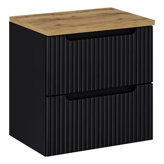 Baldų komplektas 60cm su stalviršiu SET-NOB B ĄŽUOLAS 60CM S
