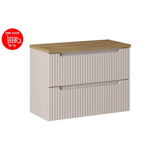 Mööblikomplekt 80 cm lauaplaadiga - tammevärv, 80 cm lai