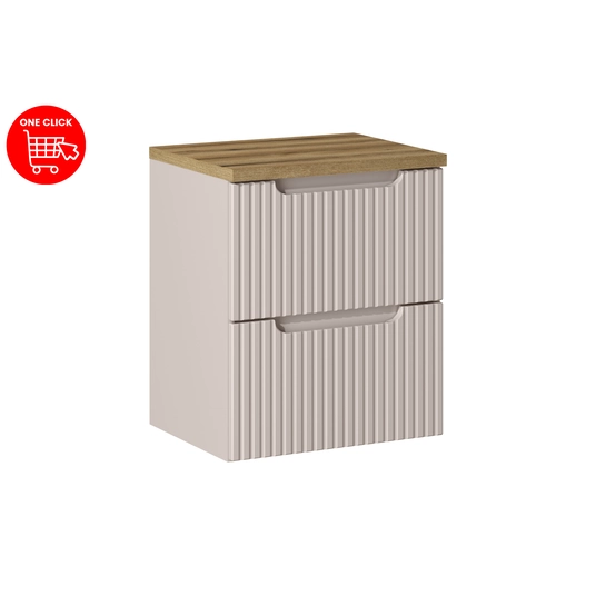 Baldų komplektas 50cm su stalviršiu SET-NOC B ĄŽUOLAS 50CM S