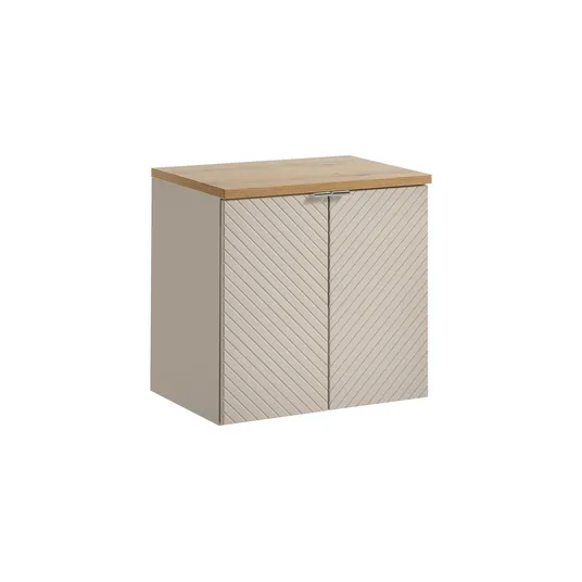 Baldų komplektas 60 cm su stalviršiu, ąžuolo spalvos, 60 cm,