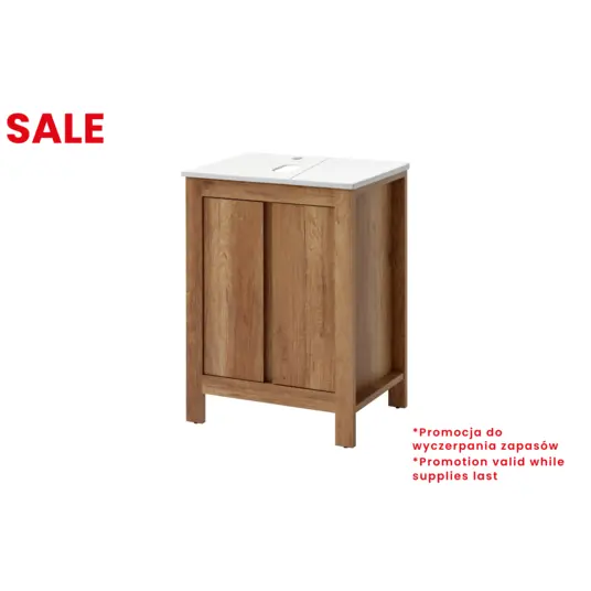 Baldų komplektas 60 cm su stalviršiu - komplektas b sara 60 cm