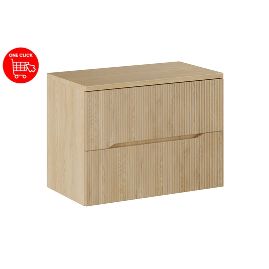 Baldų komplektas 80cm su stalviršiu SET-NC B CREMONA 80CM