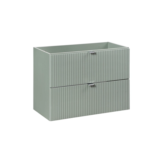 Valamukapp 80 cm, 2 sahtliga, LINE REED GREEN D 82-80-2S