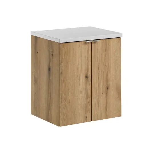 Baldų komplektas 50 cm su stalviršiu - NOA B, baltas, 50 cm, d