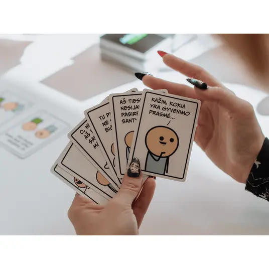 Stalo žaidimas Joking Hazard LT