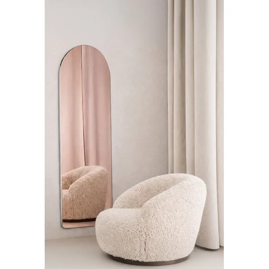 Sarasota Mirror 66x193 cm - Rosegold Glass