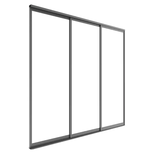 R LUXE lükanduks, 270 x 238, antratsiit, lükanduksed