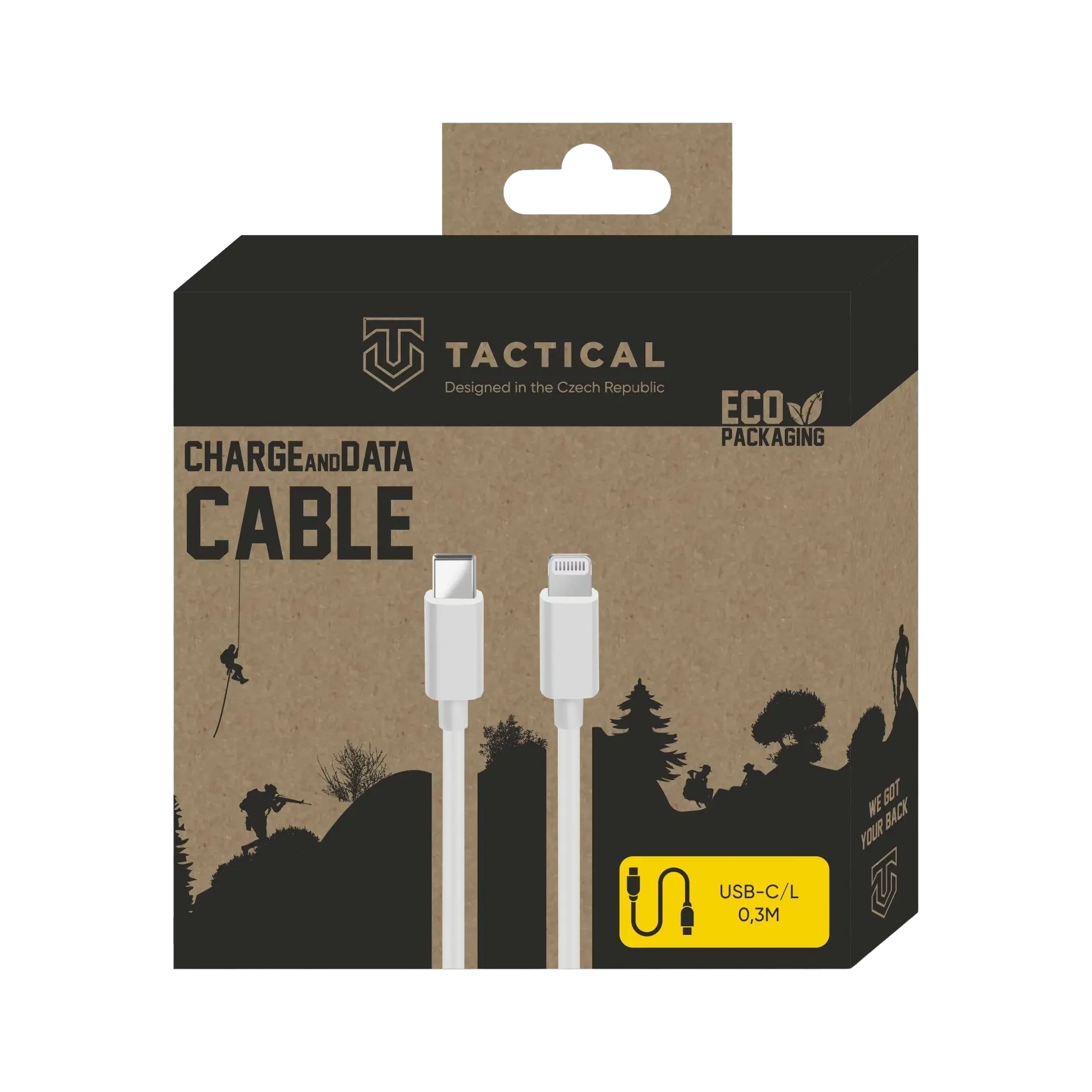 Tactical Smooth Thread USB-C/Lightning Cable 0
