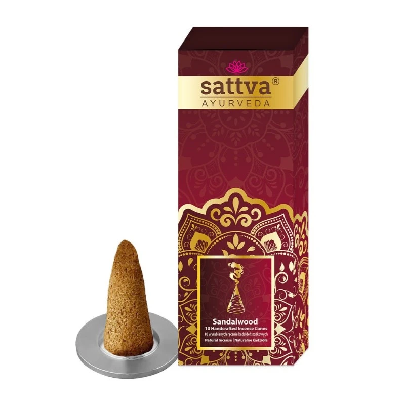SATTVA_Scented sticks Cones Sandalwood 20 g