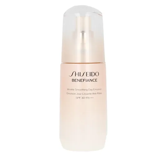Dieninė veido emulsija Shiseido Benefiance Wrinkle Smoothing Day Emulsion SPF 30 PA+++ 75 ml