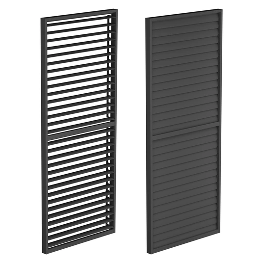 Žaliuzių panelė (R) LUXE 123x238 cm, iki 4 m, balta