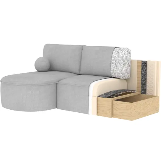 Livosa, Modern, White