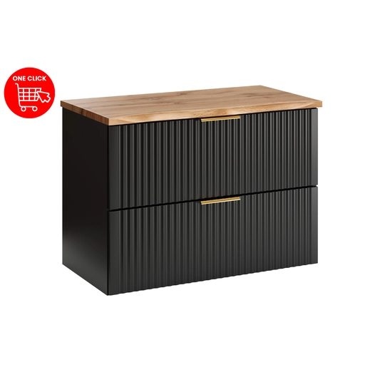Mööblikomplekt 80 cm töötasapinnaga SET-ADB B NAT WOTAN 80 cm