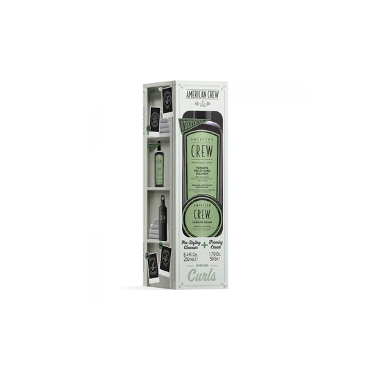 American Crew Curls Forming Duo - Dovanų rinkinys plaukų stiliui, 0 ml