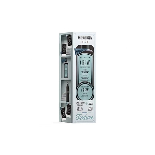 American Crew Fiber Texture Duo - juuste stiilikomplekt, 0 ml