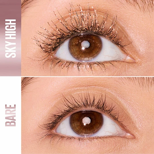 Maybelline - Mascara Lash Sensational Sky High Rosegold Glitz 7.5 ml - Black