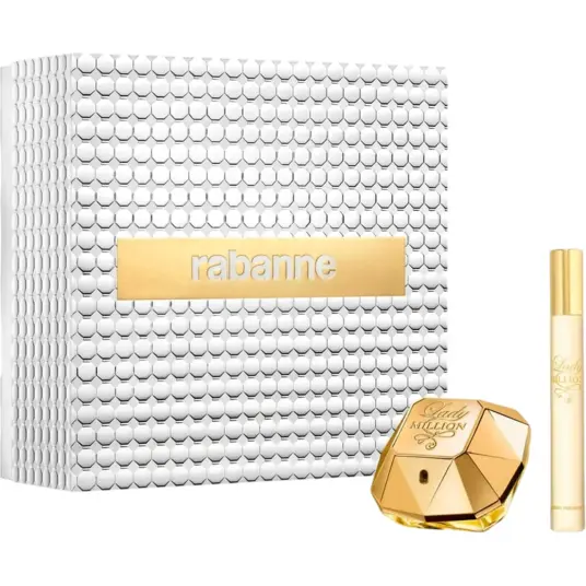 Paco Rabanne komplekt Lady Million, parfüüm naistele, 50 ml + Lady Million, parfüüm naistele, 10 ml