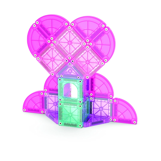 MAGNA-TILES MICROMAGS Kelioninis konstruktorius „Heart to Heart“, 26 det.