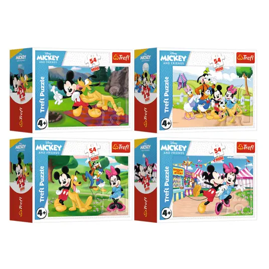 TREFL DISNEY dėlionė „Peliukas Mikis“ 54 det.