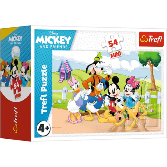 TREFL DISNEY dėlionė „Peliukas Mikis“ 54 det.