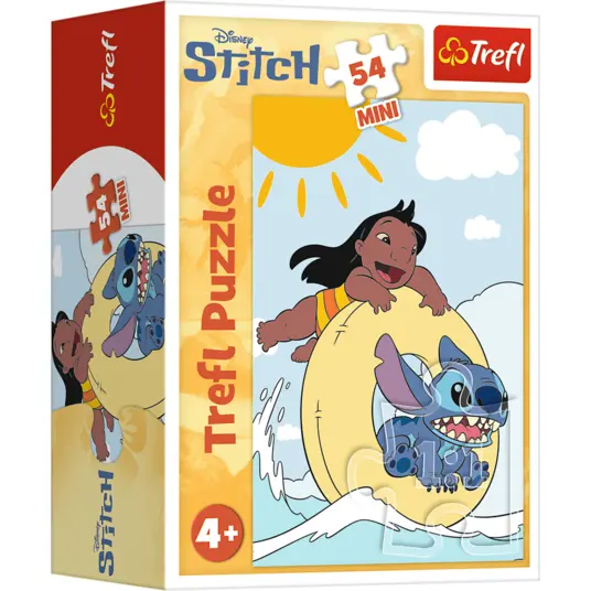 TREFL DISNEY STITCH 4 dėlionių rinkinys „Lilo&Stitch“