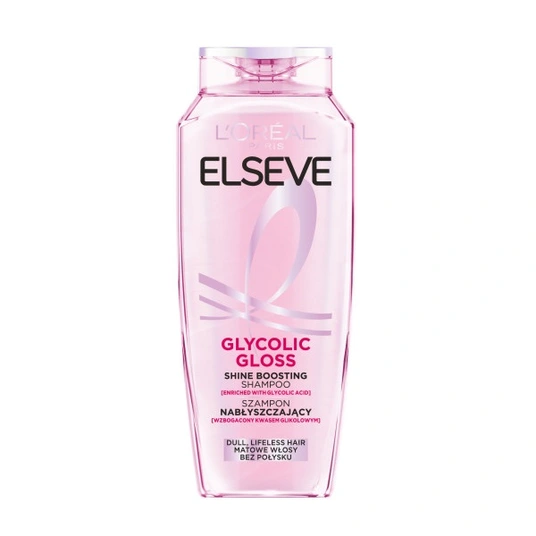 Šampoon läikivatele juustele glükoolhappega L'Oreal Glycolic Gloss 400 ml
