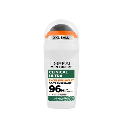 Antiperspirant L'Oreal Men Expert Clinical Ultra 96H roll-on 50 ml