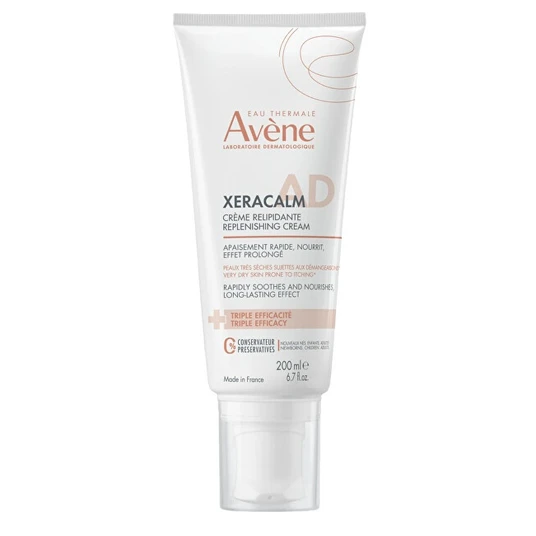 XERACALM A.D riebalų atkuriamasis kremas 200 ml