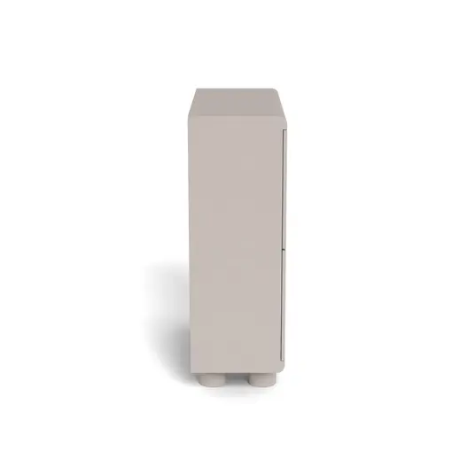 Magee cabinet, Top MDF grey , Base MDF grey , 100x40x120 cm