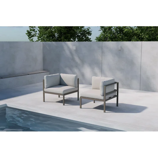 Copacabana Sofa Module Corner - Brown / Beige