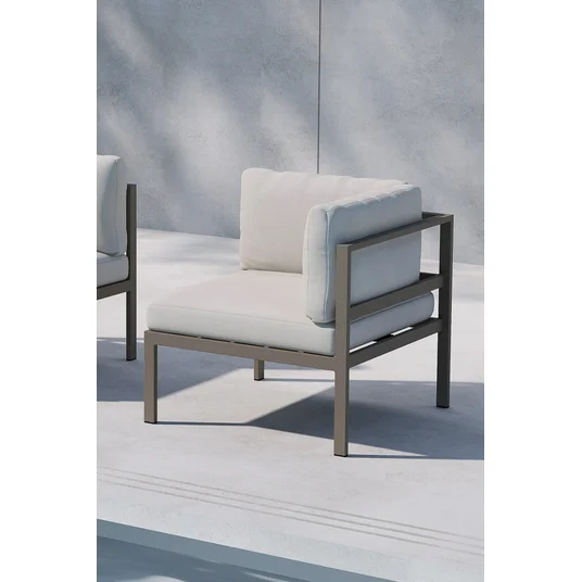 Copacabana Sofa Module Corner - Brown / Beige
