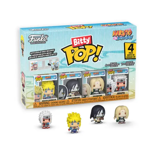 FUNKO Bitty POP! Figūrėlių rinkinys: Naruto
