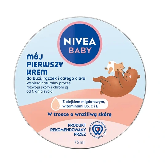 NIVEA_Baby My First kreem näole, kätele ja kehale 75 ml