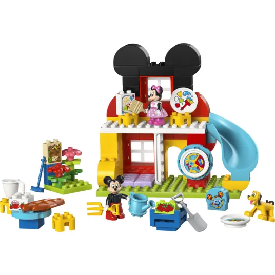 LEGO® 10465 DUPLO Disney™ Miki-Hiire klubimaja koos Minnie ja Pluutoga
