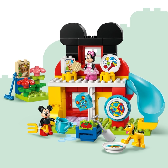 LEGO® 10465 DUPLO Disney™ Miki-Hiire klubimaja koos Minnie ja Pluutoga
