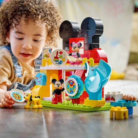 LEGO® 10465 DUPLO Disney™ Miki-Hiire klubimaja koos Minnie ja Pluutoga
