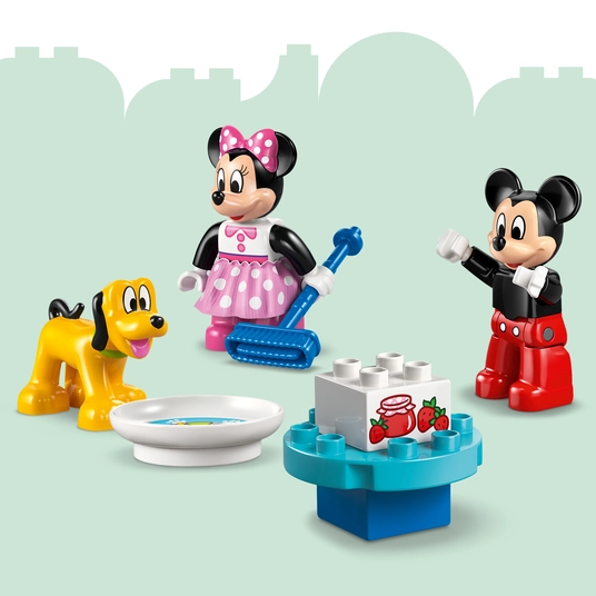 LEGO® 10465 DUPLO Disney™ Miki-Hiire klubimaja koos Minnie ja Pluutoga