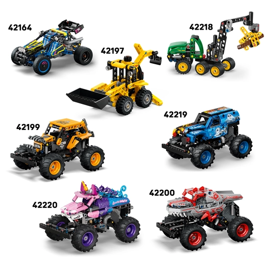 LEGO® 42225 Technic Kollane mootorratas