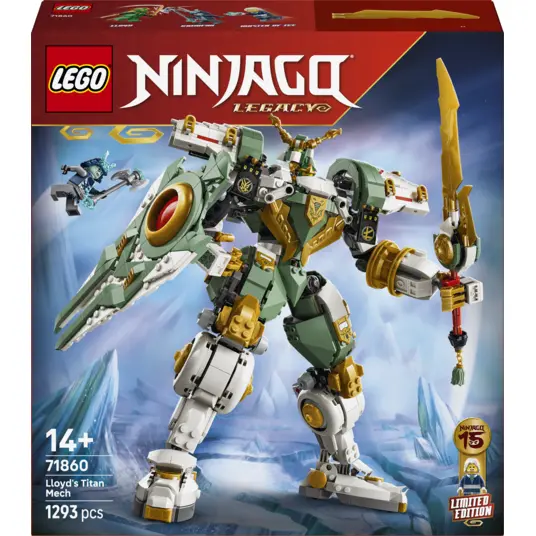LEGO® 71860 Ninjago 15-ųjų metinių Lloyd robotas-titanas - BIGBOX.LT