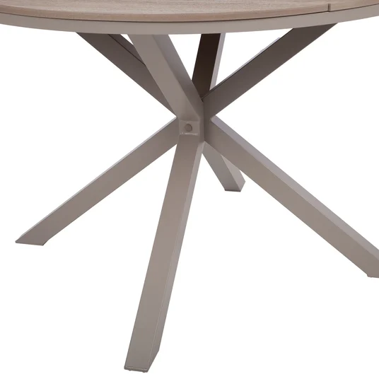 Laud PORTO D110,5xH73cm, beež/hall