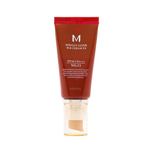 Missha - BB Cream SPF 42 Perfect Cover (BB Cream Ex) 50 ml - 19 Cool Ivory