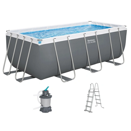 Raamiga bassein Bestway 412x201x122cm 10in1 56457