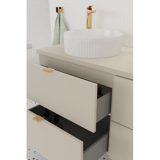 Spintelė 60 cm su stalviršiu – SET–DC B NAT CREMONA 60 CM