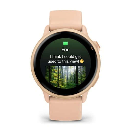 Išmanusis laikrodis Garmin Vivoactive 6 Metallic Pink Dawn 010-02985-03