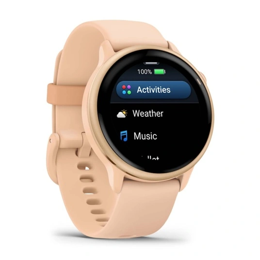 Išmanusis laikrodis Garmin Vivoactive 6 Metallic Pink Dawn 010-02985-03