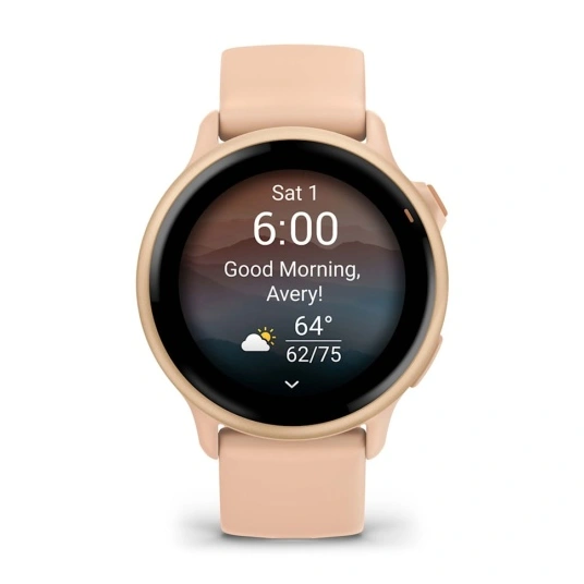 Išmanusis laikrodis Garmin Vivoactive 6 Metallic Pink Dawn 010-02985-03
