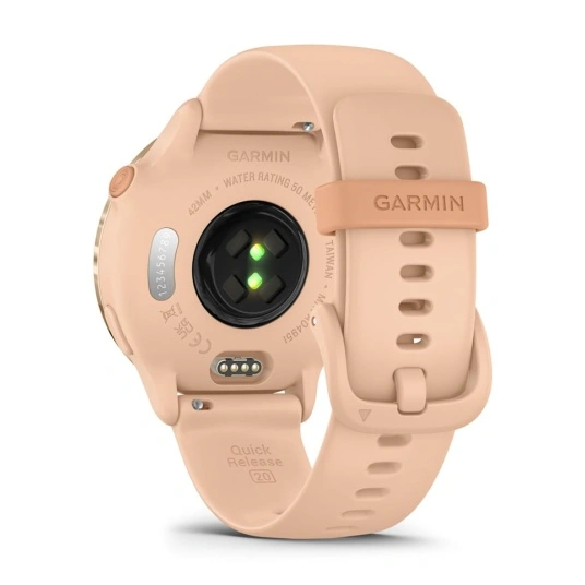 Išmanusis laikrodis Garmin Vivoactive 6 Metallic Pink Dawn 010-02985-03
