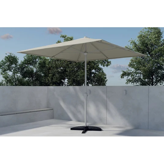 Leeds Umbrella 293 X 264 X 293 - Beige / Silver Frame