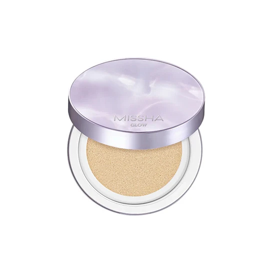 Missha - Make-up in sponge SPF50 Glow Layering Fit Cushion 14 g - 21 Fair